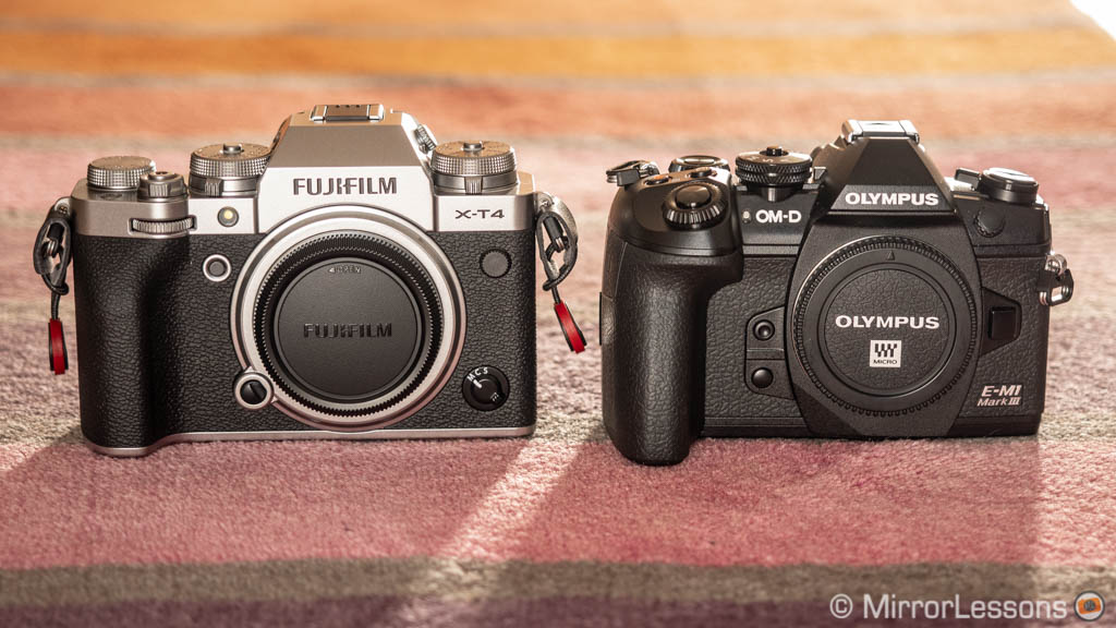 Fujifilm X-T4 vs Olympus OM-D E-M1 III - IBIS Comparison - Mirrorless