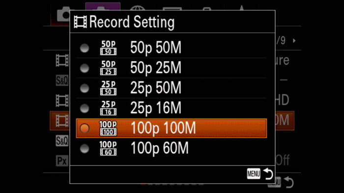 Bastante mucho principalmente Sony A7 III, A7R III, A9 Slow Motion Settings - Mirrorless Comparison