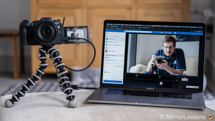 How To Use Your Canon Eos Eos M Eos R Rp As A Webcam Mirrorless Comparison