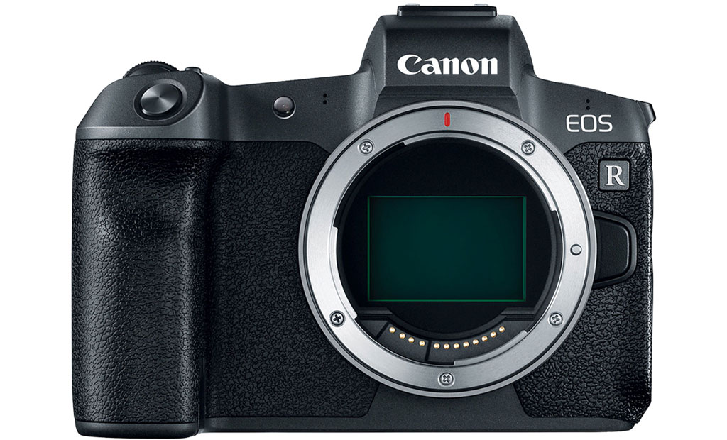 eos r front view