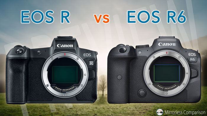 Canon EOS R vs EOS R6 - The 10 Main Differences - Mirrorless