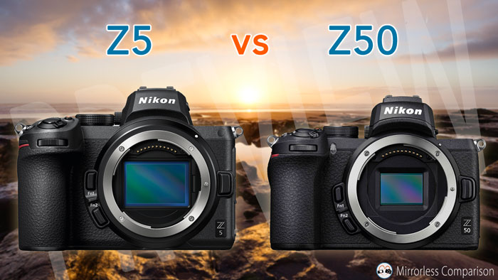Ruddy Occupy Go for a walk Nikon Z5 vs Z50 - The 10 Main Differences - Mirrorless Comparison