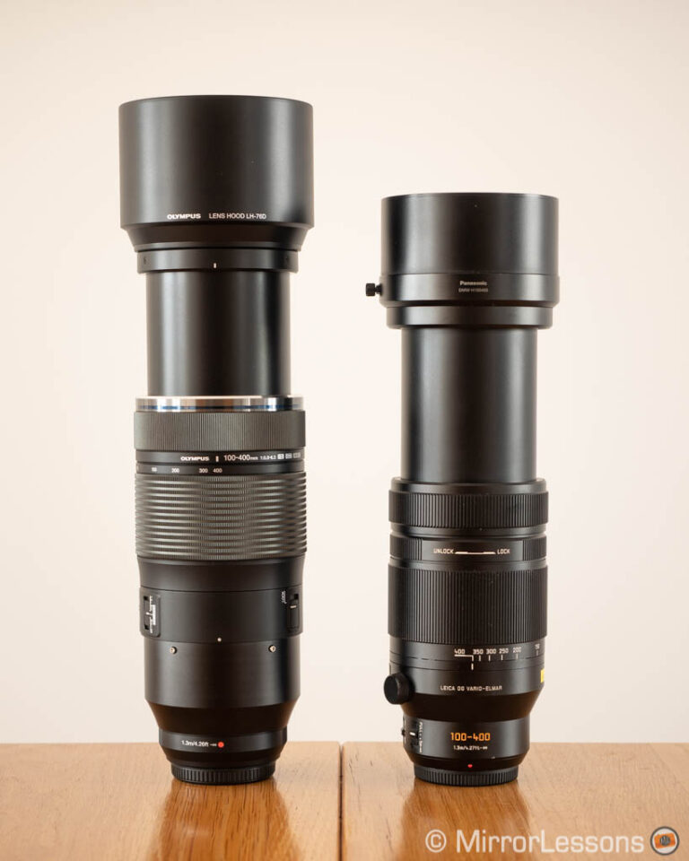 Olympus 100400mm vs Panasonic 100400mm The complete comparison