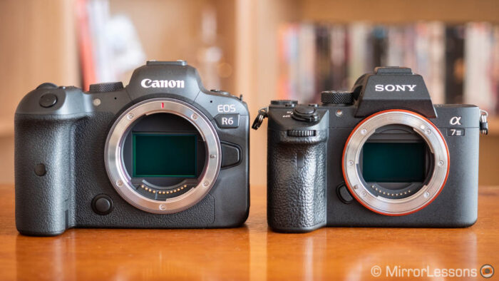 canon or sony mirrorless