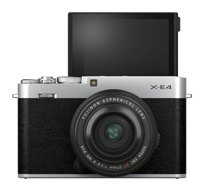 X-E4 with LCD tilted up 180˚
