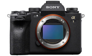 sony a1 front view