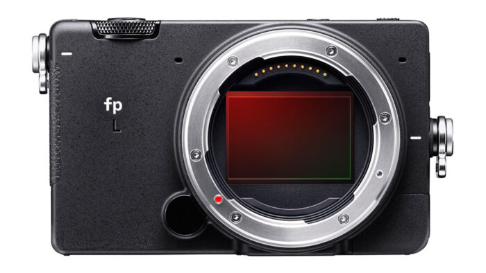 sigma fp l, front view without sensor cap