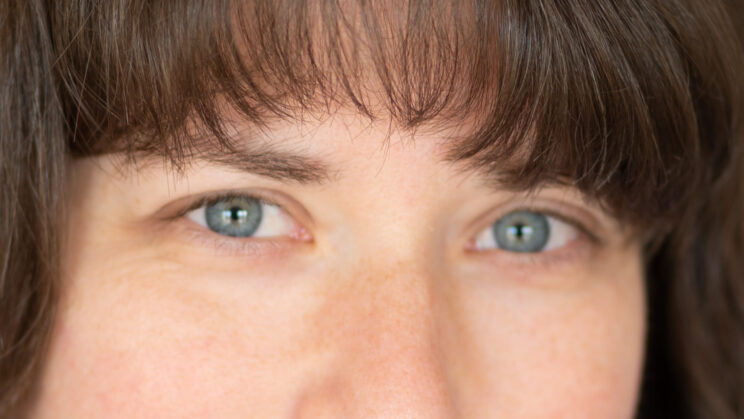 crop on the eyes of the previous image