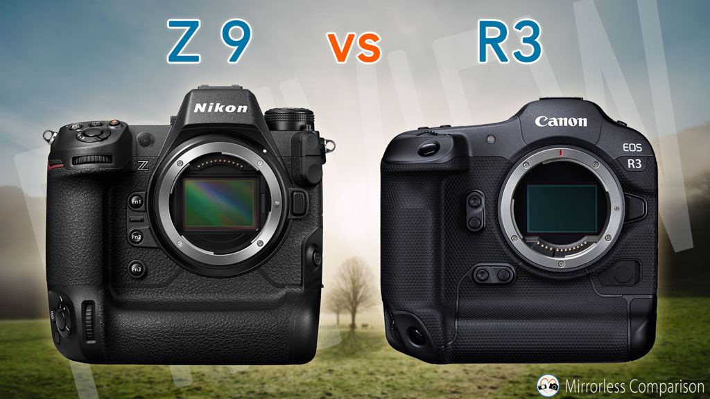 Nikon Z9 vs Canon EOS R3 - The 10 Main Differences - Mirrorless Comparison