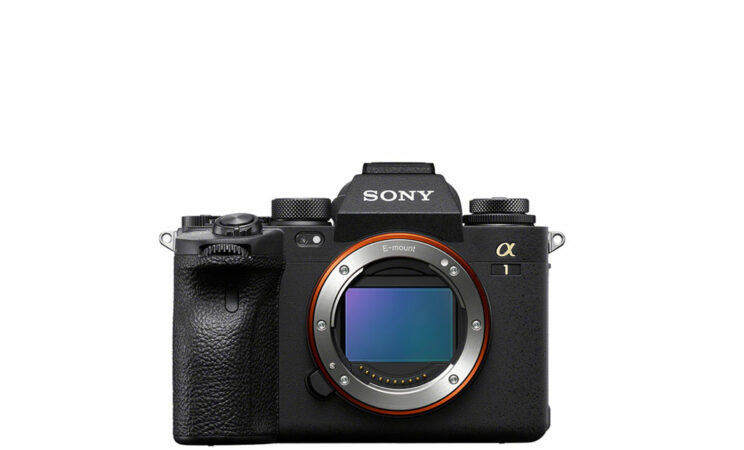 Sony A1, front view