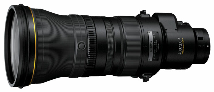 Nikon Z 400mm, on white background