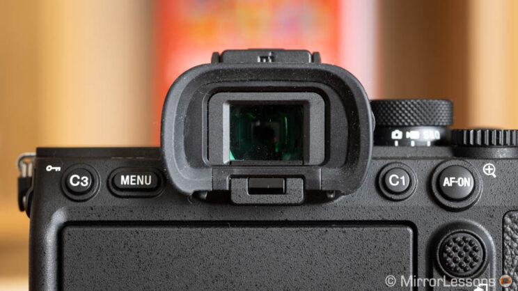 sony a7 IV viewfinder
