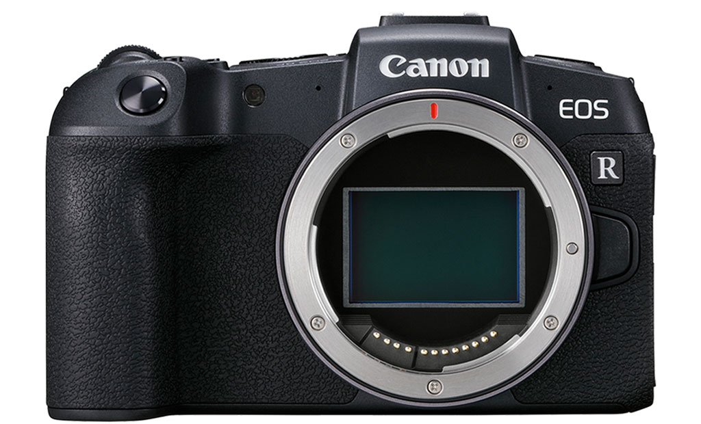 Canon RP, front view