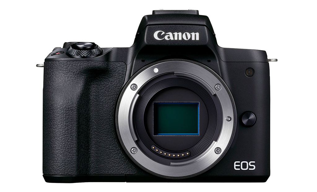 Canon M50 II, front view