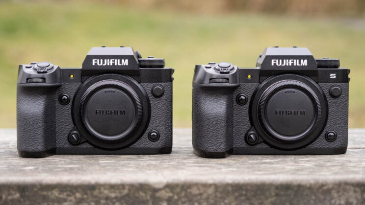 Fujifilm X-H2 and X-H2S side by side