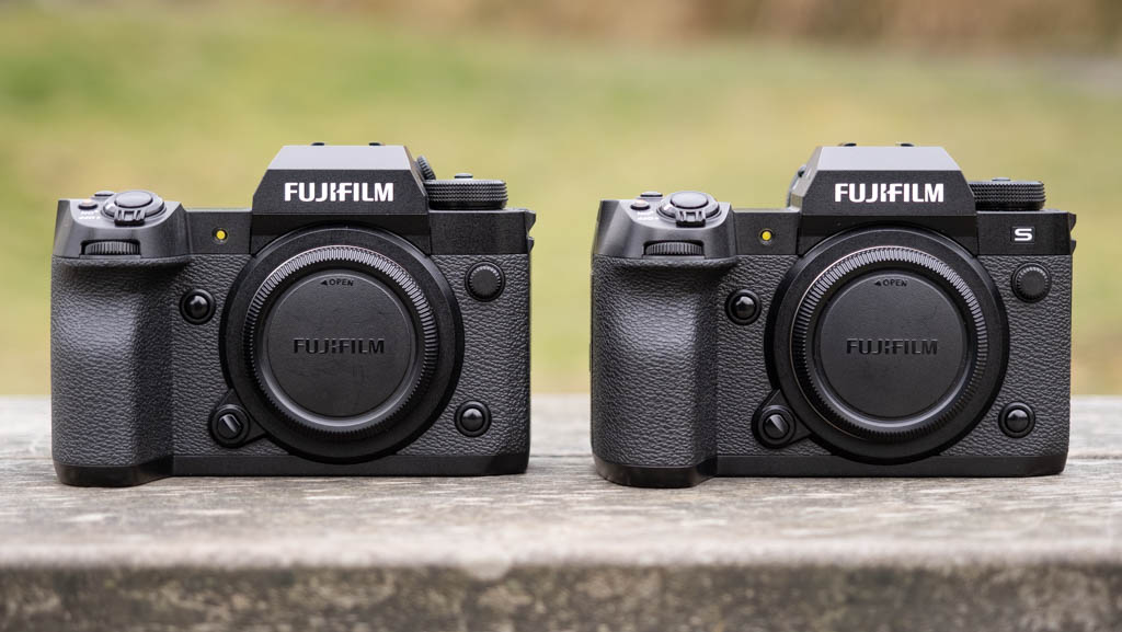 Fujifilm X-H2 and X-H2S side by side