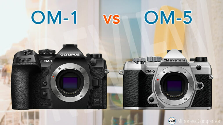 OM system OM-1 vs OM-5 - The 10 Main Differences - Mirrorless Comparison