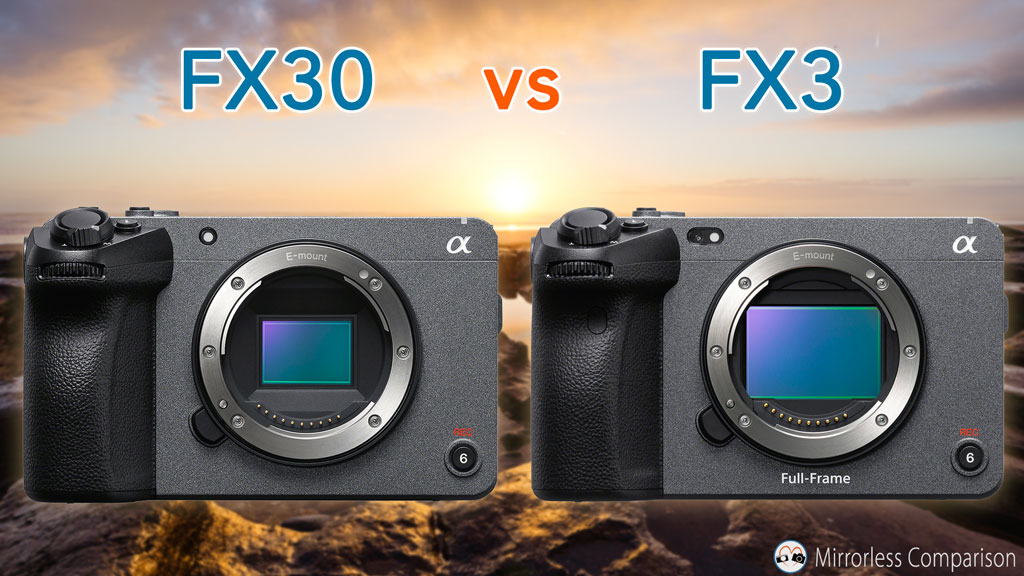 Sony FX30 vs FX3 - The 10 Main Differences - Mirrorless Comparison