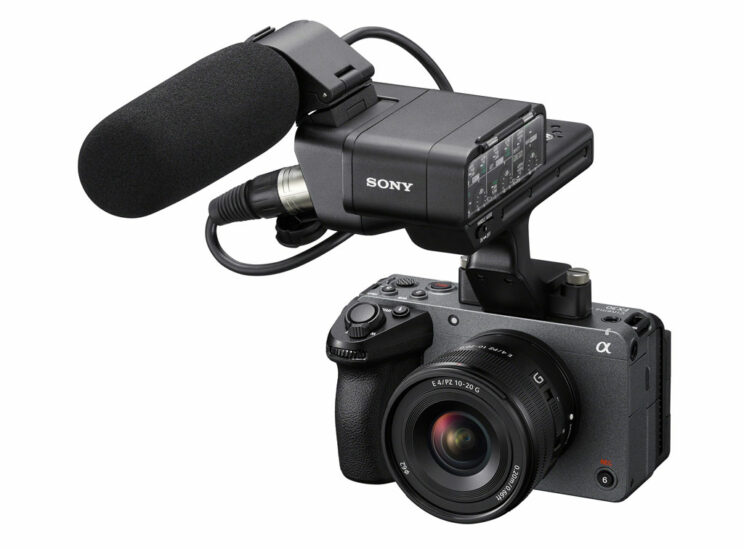 Sony FX30 with XLR handle