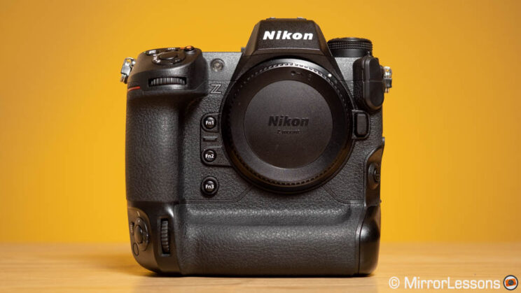 Nikon Z9, front view