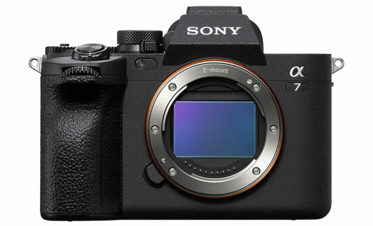 Sony A7 IV, front view