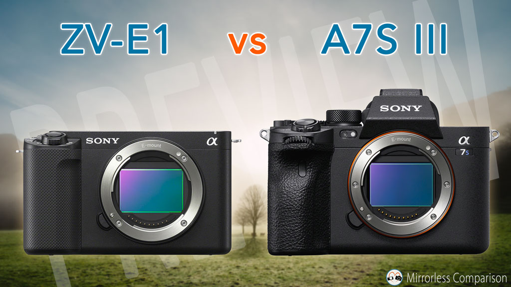 Sony ZV-E1 vs A7S III - The 10 Main Differences - Comparison