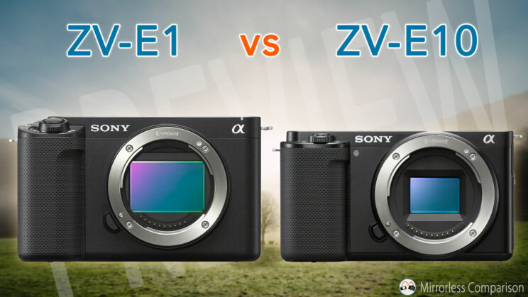 Sony ZV-E1 and ZV-E10
