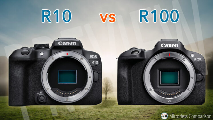 Canon R10 and R100