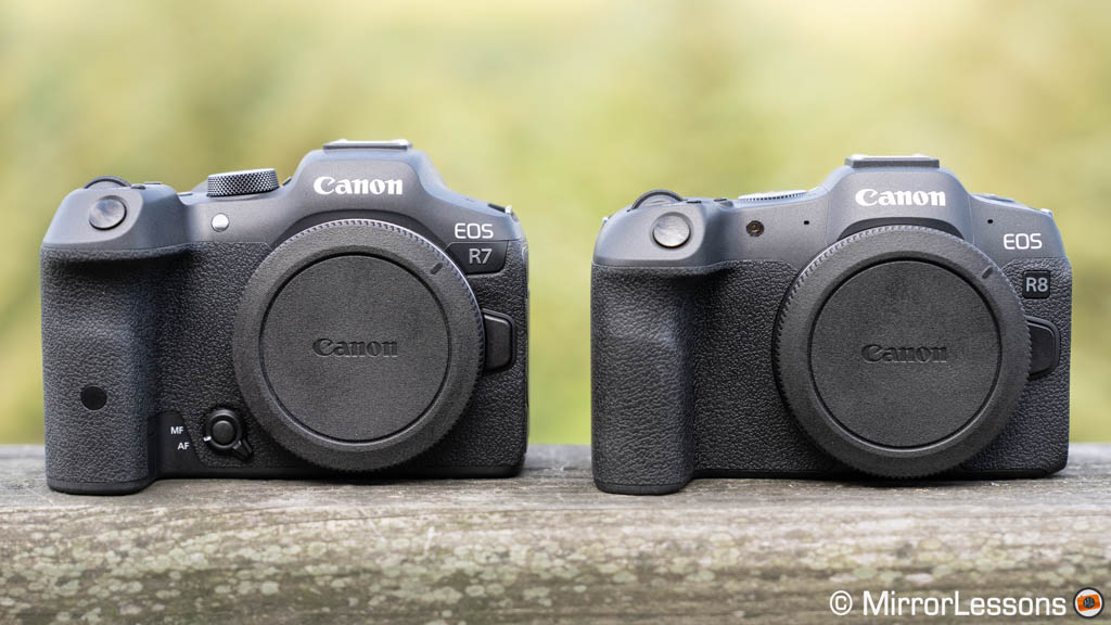 Canon EOS R7 vs R8 - The 10 Main Differences and Full Comparison -  Mirrorless Comparison