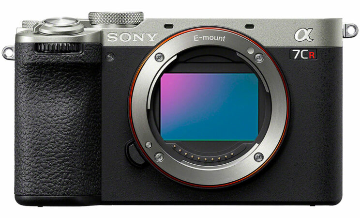 Sony A7CR, front view