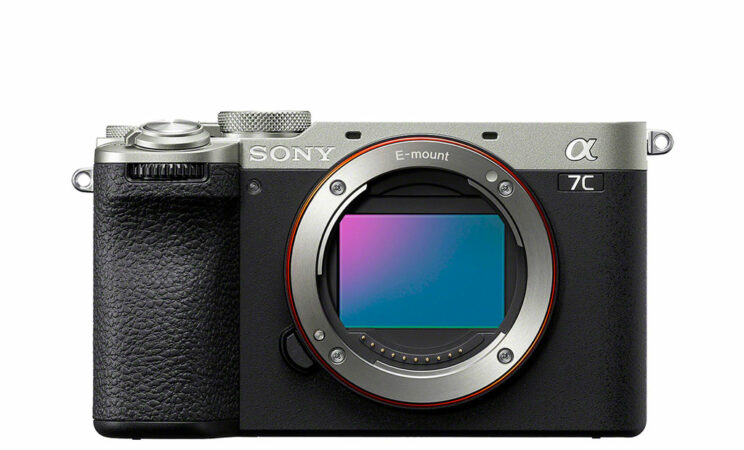 Sony A7C II, front view