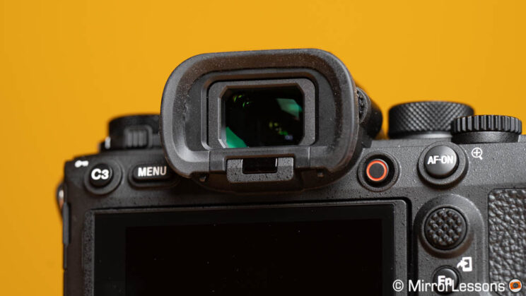 Sony A1 viewfinder