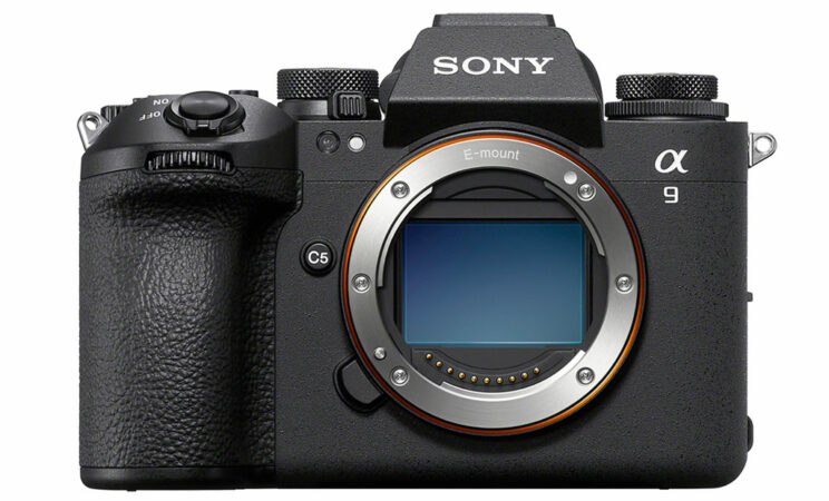 Sony A9 III, front